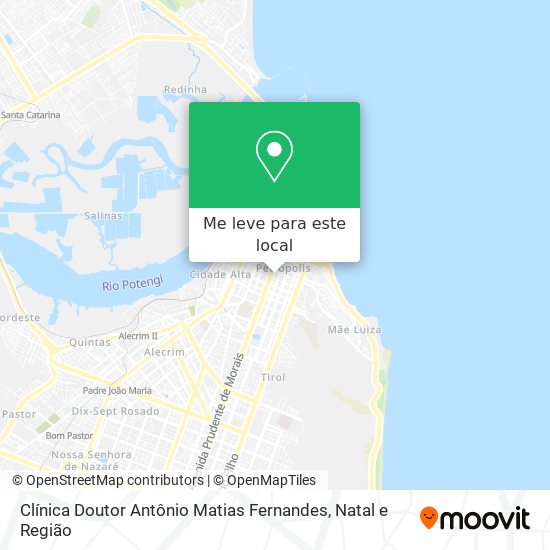 Clínica Doutor Antônio Matias Fernandes mapa