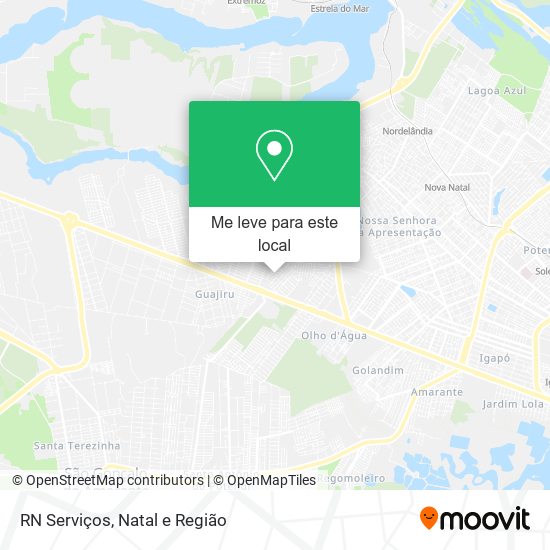 RN Serviços mapa