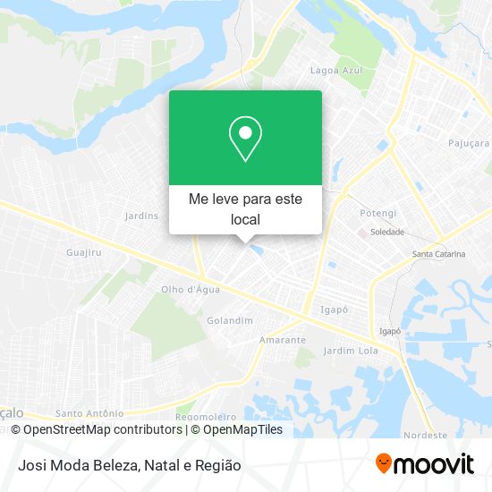 Josi Moda Beleza mapa