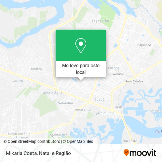 Mikarla Costa mapa
