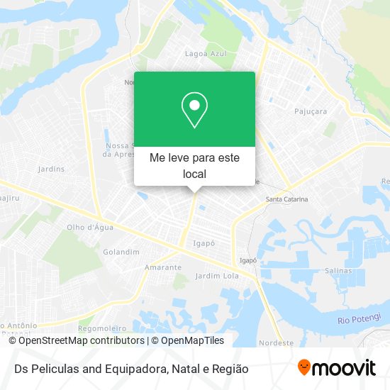 Ds Peliculas and Equipadora mapa