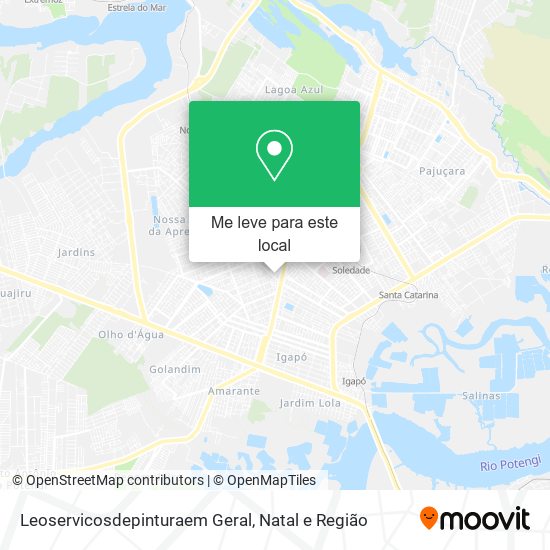 Leoservicosdepinturaem Geral mapa