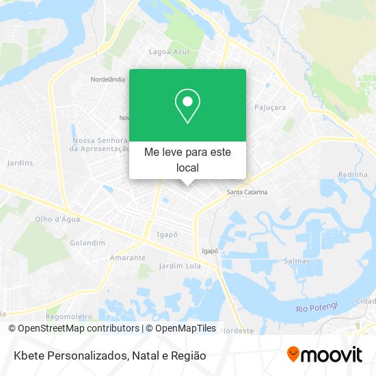 Kbete Personalizados mapa