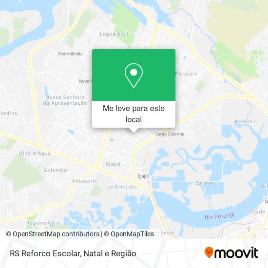 RS Reforco Escolar mapa