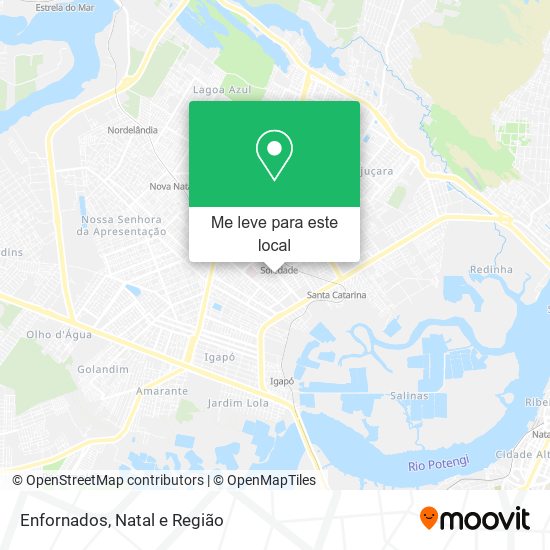 Enfornados mapa