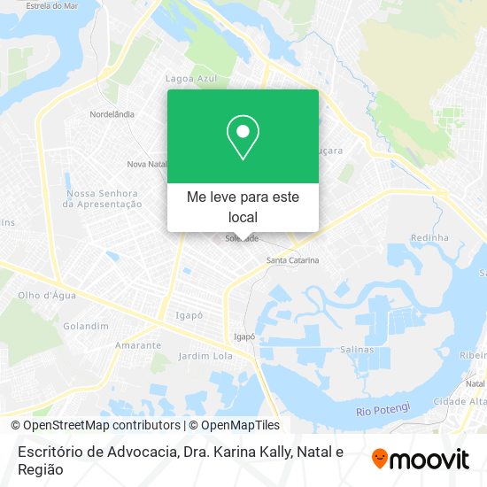 Escritório de Advocacia, Dra. Karina Kally mapa