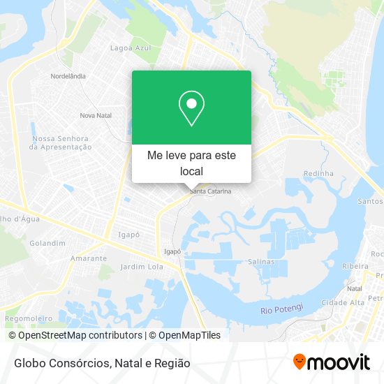 Globo Consórcios mapa