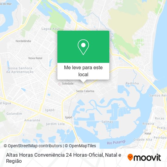 Altas Horas Conveniência 24 Horas-Oficial mapa