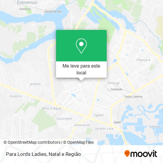 Para Lords Ladies mapa