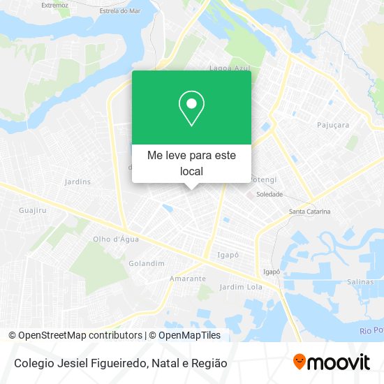 Colegio Jesiel Figueiredo mapa