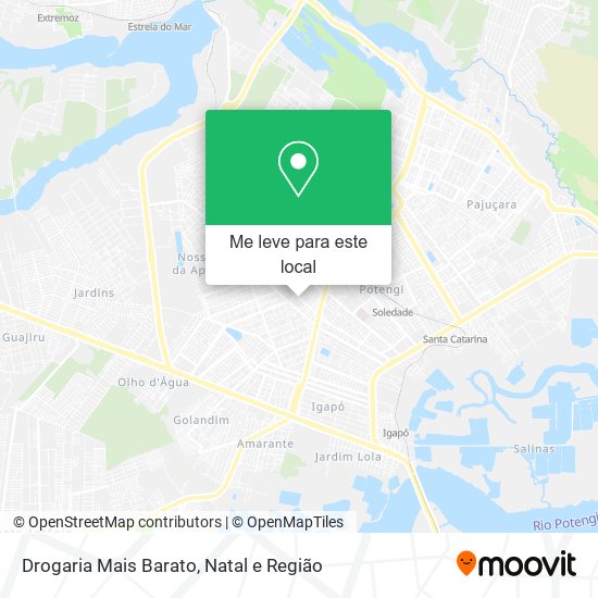 Drogaria Mais Barato mapa