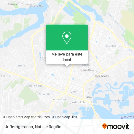 Jr Refrigeracao mapa