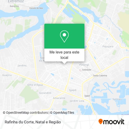 Rafinha du Corte mapa