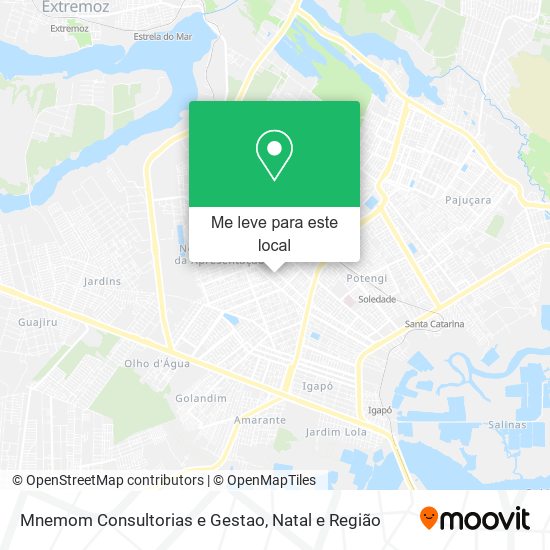 Mnemom Consultorias e Gestao mapa