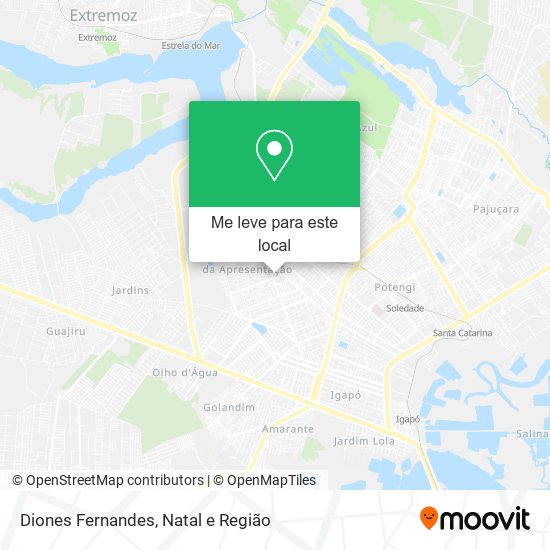 Diones Fernandes mapa