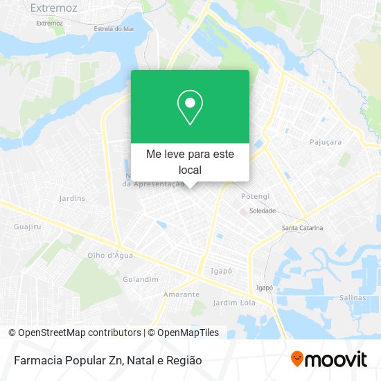 Farmacia Popular Zn mapa