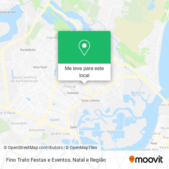 Fino Trato Festas e Eventos mapa