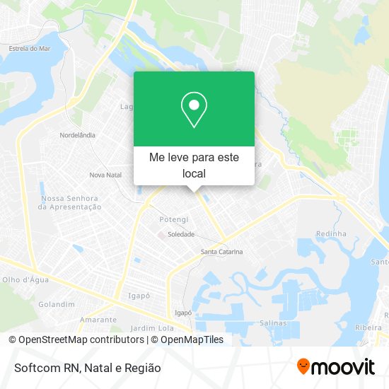 Softcom RN mapa