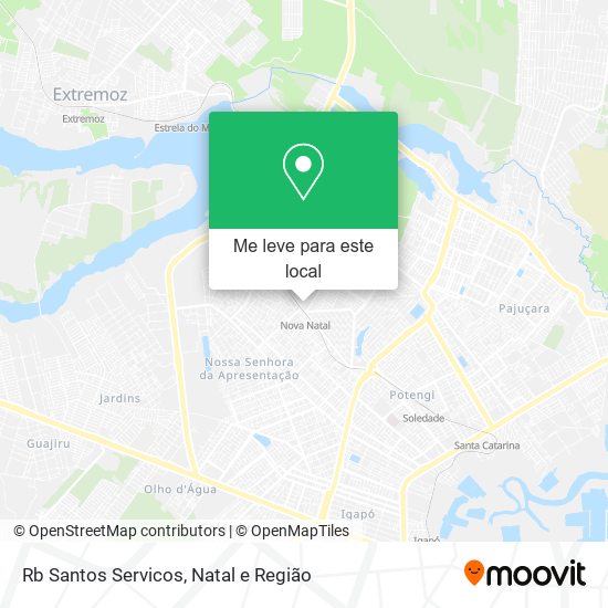 Rb Santos Servicos mapa