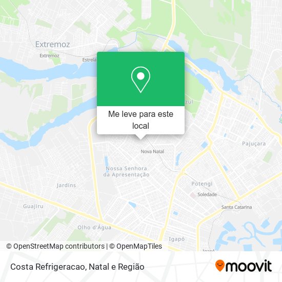 Costa Refrigeracao mapa