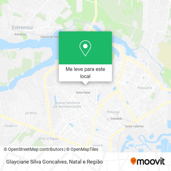 Glayciane Silva Goncalves mapa