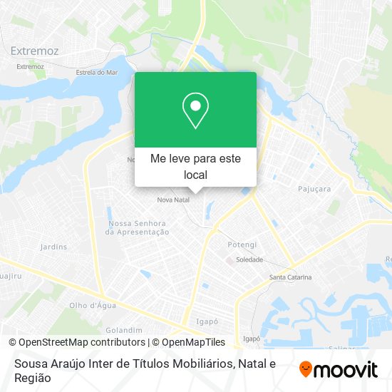 Sousa Araújo Inter de Títulos Mobiliários mapa