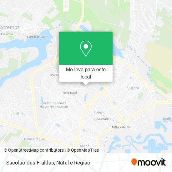 Sacolao das Fraldas mapa