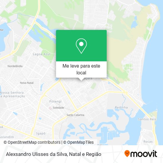 Alexsandro Ulisses da Silva mapa
