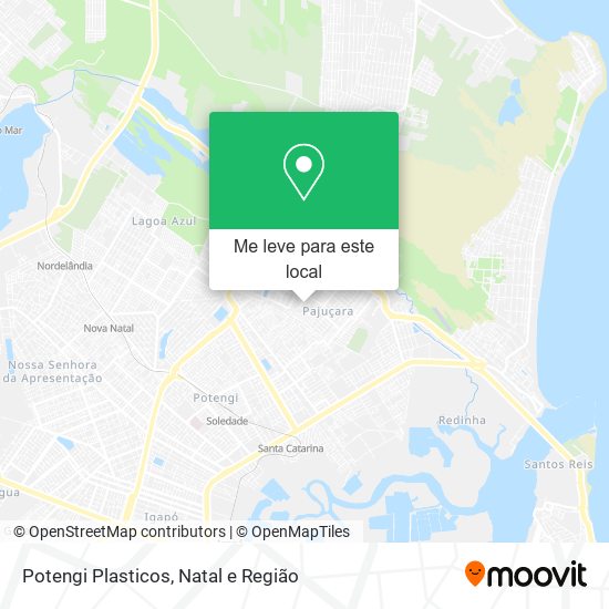 Potengi Plasticos mapa