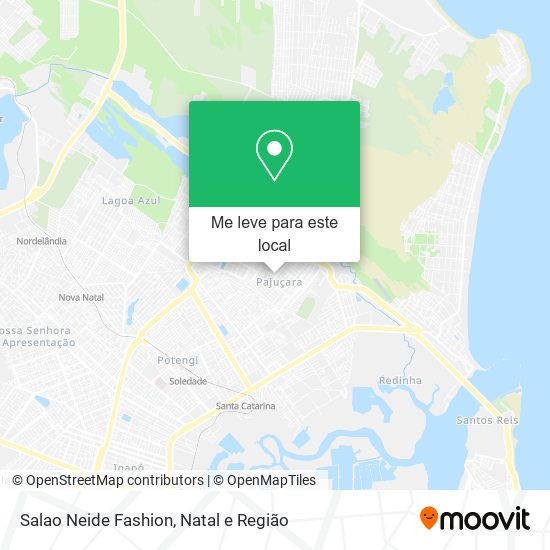 Salao Neide Fashion mapa