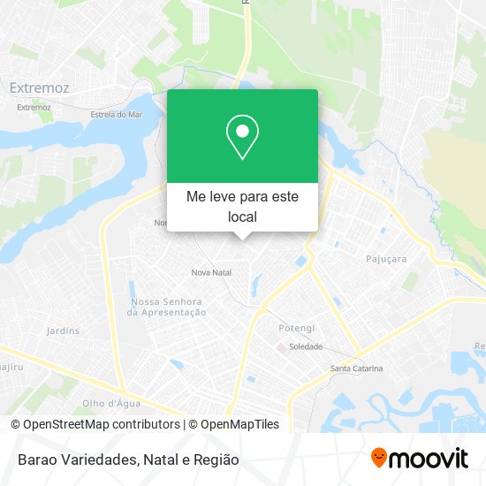 Barao Variedades mapa