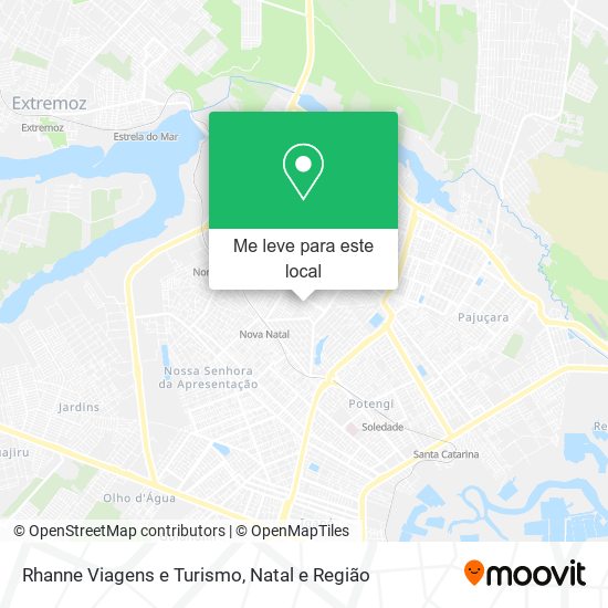 Rhanne Viagens e Turismo mapa