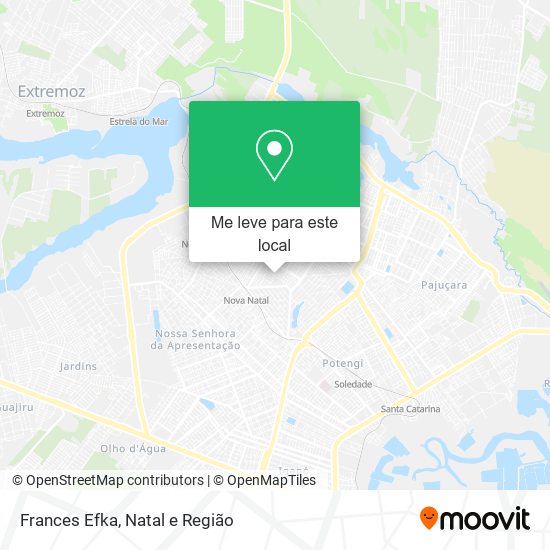 Frances Efka mapa