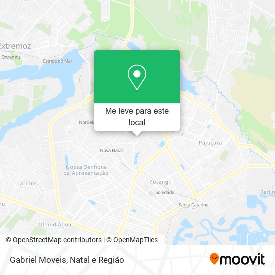 Gabriel Moveis mapa