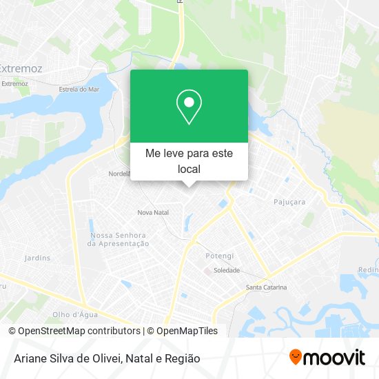 Ariane Silva de Olivei mapa