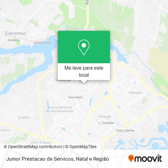 Junior Prestacao de Servicos mapa