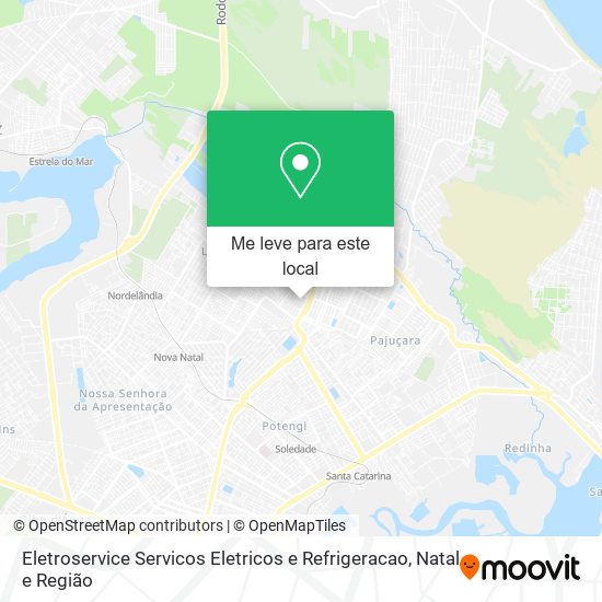 Eletroservice Servicos Eletricos e Refrigeracao mapa