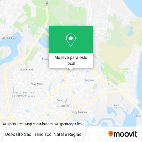 Deposito Sao Francisco mapa