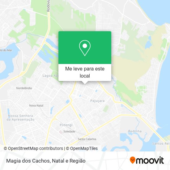 Magia dos Cachos mapa
