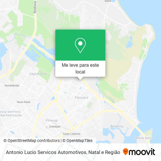 Antonio Lucio Servicos Automotivos mapa