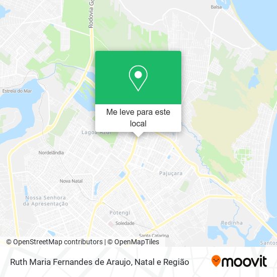 Ruth Maria Fernandes de Araujo mapa
