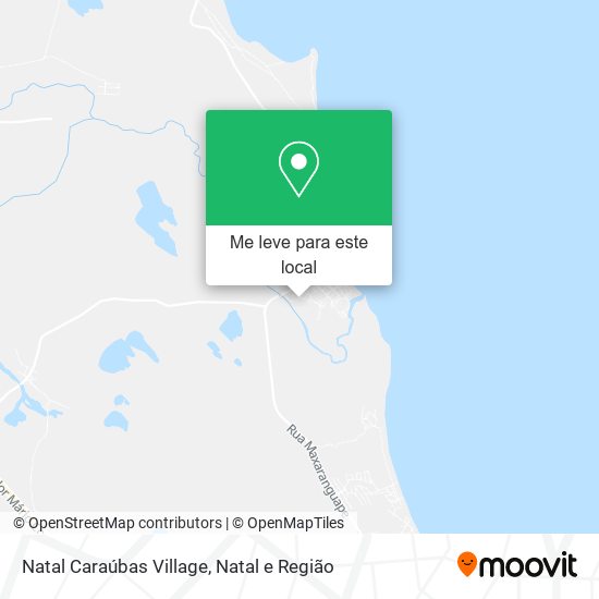 Natal Caraúbas Village mapa