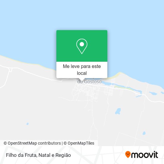 Filho da Fruta mapa