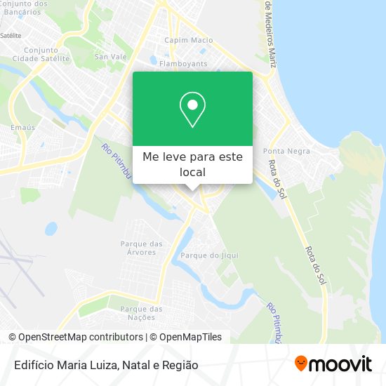 Edifício Maria Luiza mapa