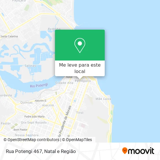 Rua Potengi 467 mapa