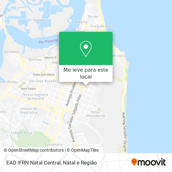 EAD IFRN Natal Central mapa
