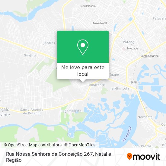 Rua Nossa Senhora da Conceição 267 mapa