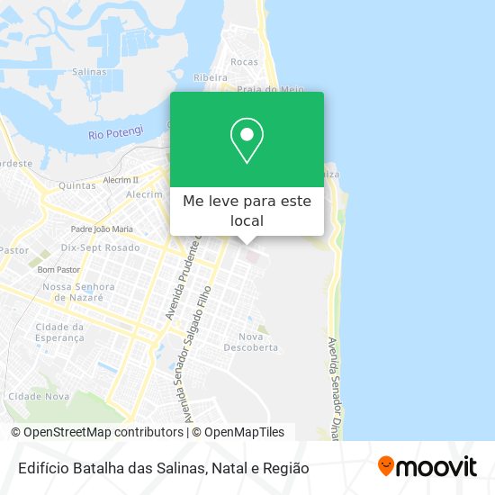 Edifício Batalha das Salinas mapa