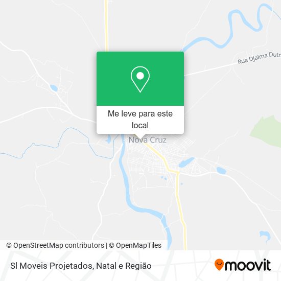 Sl Moveis Projetados mapa