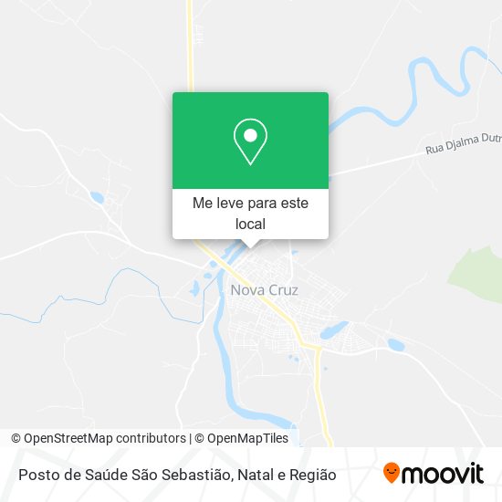 Posto de Saúde São Sebastião mapa
